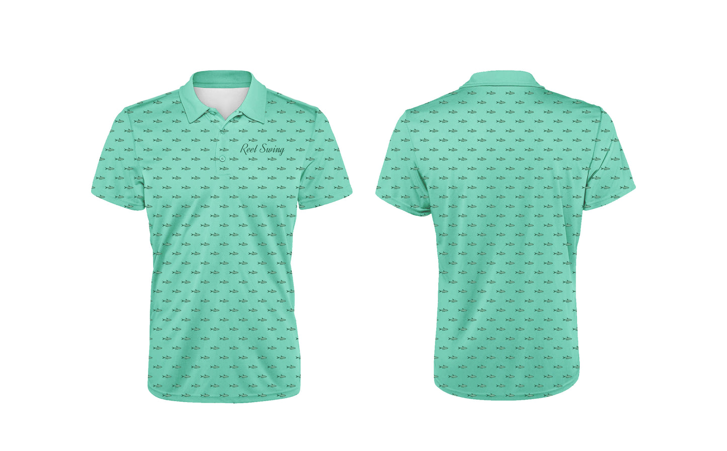 Current Catch Performance Polo - Seafoam