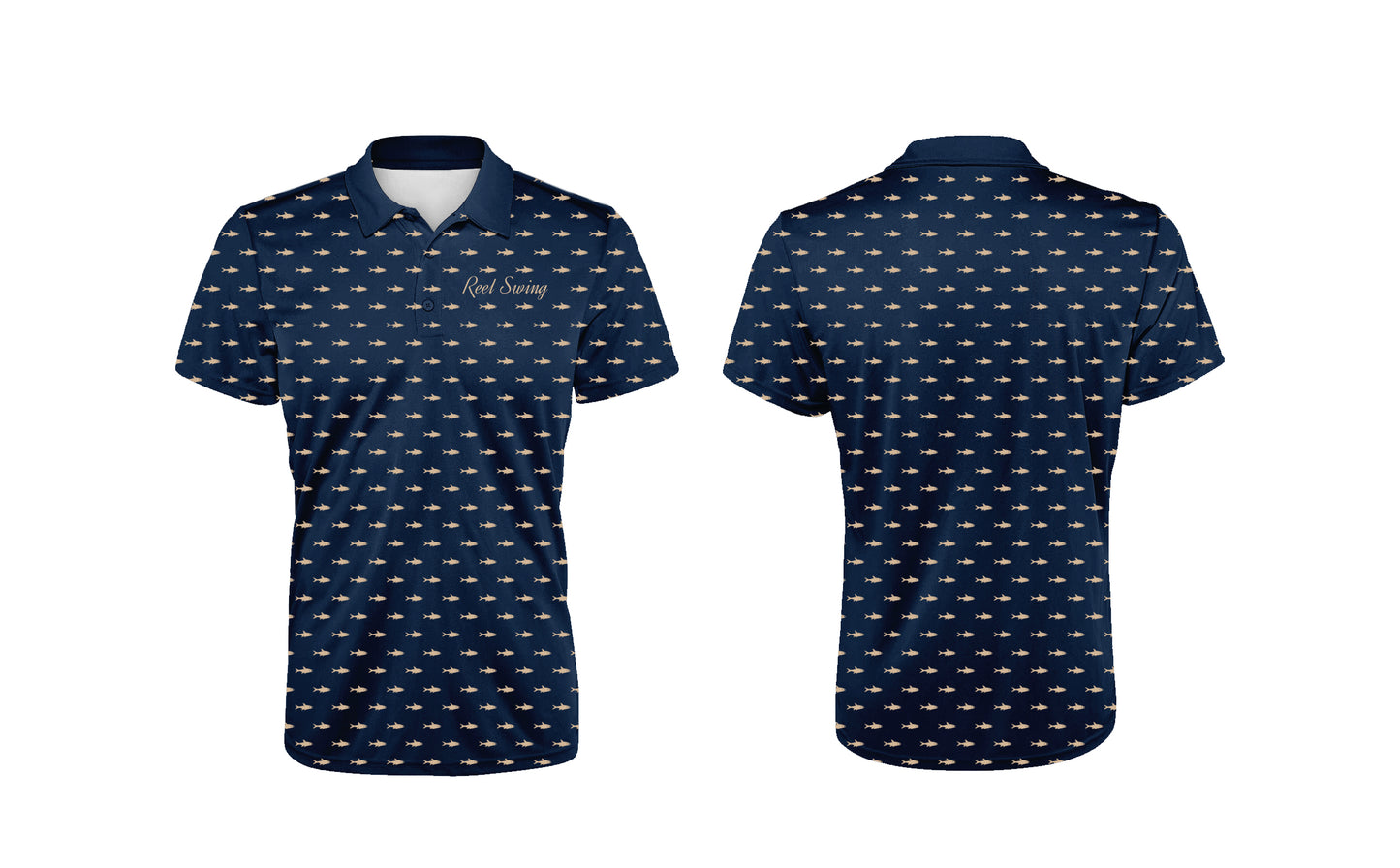 Current Catch Performance Polo - Navy